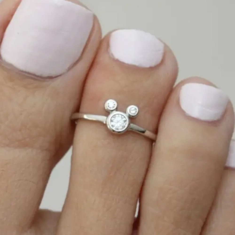 Disney Silver Mickey Mouse-Inspired Ring - Picture 2 of 5